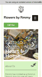 Mobile Screenshot of flowersbyfimmy.com
